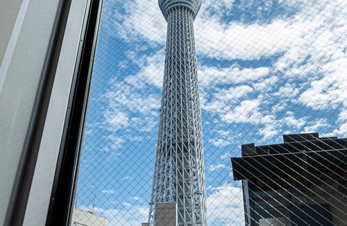 Azumabashi House | You can see the Sky Tree from the window - La Krasse Skytree/Sumida-ku Tokyo