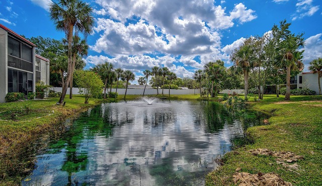 1 BR/1 Bath overlooking the pool, centrally located in Sarasota