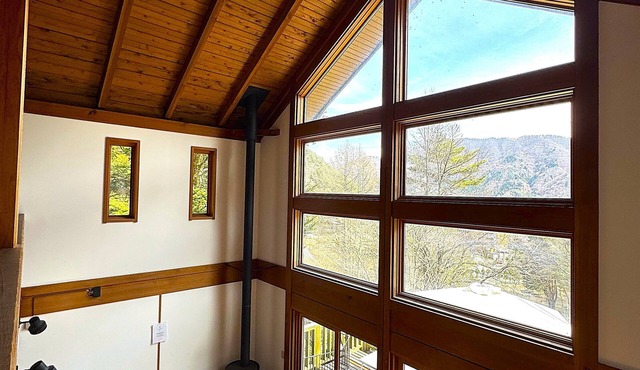 120sqm Cathedral ceiling cottage/3min walk lake/Fuji view BBQ terrace/kawaguchi