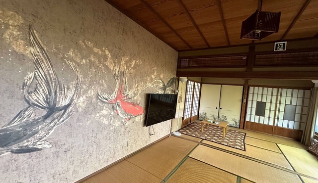 1LDK cottage old private house B Comes with a special cypress bath/Numazu Shizuoka