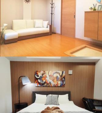2池袋最中心 两室一厅 池袋站10分 2 rooms Ikebukuro center 10 mins to ST Max 7P 直达新宿 涉谷 表参道 池袋 上野 代代木 银座 原宿