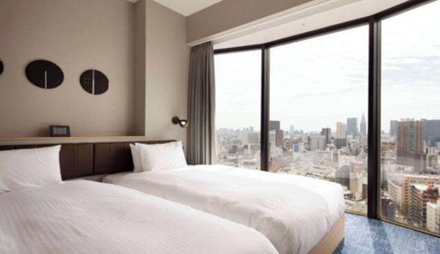 2 Bedroom in Affordable Hotel WiFi AC Gym laundromat Shinjuku