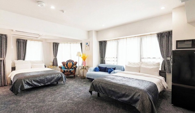 2 minutes from Toranomon Hills Station] Easy access to Tokyo, Ginza, and Roppongi! Max. 6 people, quiet base: 7th floor