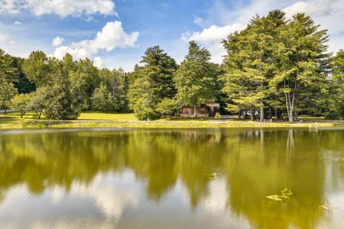 24-Acre Finger Lakes Cabin w/Private Pond