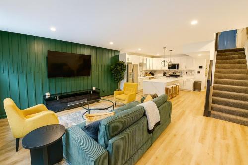 4 Bedroom House Pittsburgh Sleeps 12 Rooftop Patio Garage Near Stadium