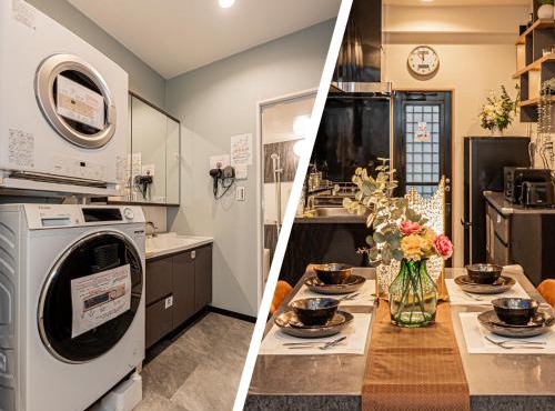 4 Min Walk to JR Sobu Line Free Private Gas Dryer 52sqm Apartment Sleeps 5 13 Min Direct to Tokyo Station Easy Access to Shinjuku Asakusa Kamakura Enoshima Tokyo Dome Direct Train to Narita Airport Near Shibuya Ueno Oshiage Skytree
