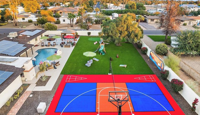 7BR Scottsdale Resort | Pool Sport Court Spa