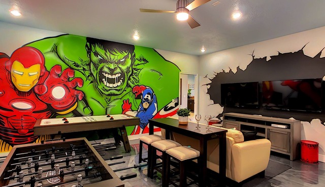 8BR Disney/Orlando- Game Room, Theater & Pool/Spa