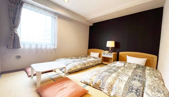 A Japanesestyle twin nonsmoking room with a plan/Kisarazu Chiba