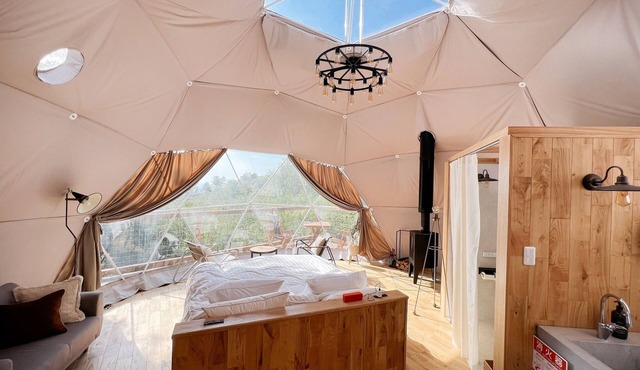A large glamping facility with a maximum size of 2/Saihaku-gun Tottori
