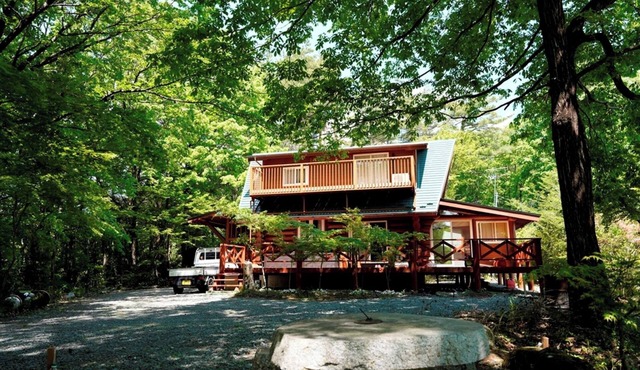 A log cabin in Kiryu City Gunma Prefecture avail/Kiryu Gunma