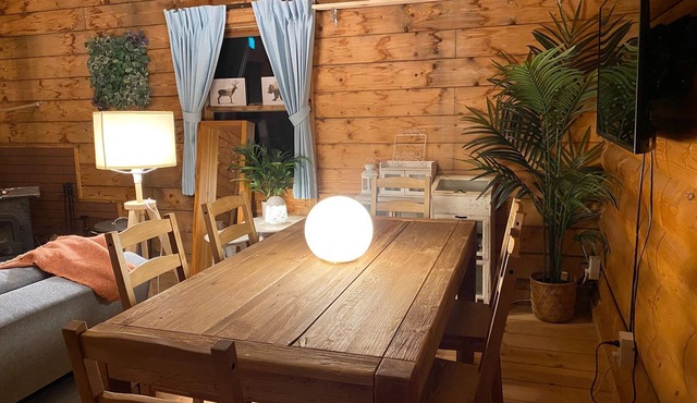 A log house with a cute southern French interior / Kamo-gun Shizuoka