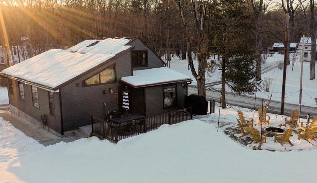 Acorn Lodge - Luxury Cabin, Catskills, Windham Mountain, Hunter Mountain