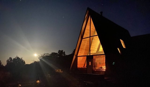 Aframe Cabin on 100 Acres between two National Monuments
