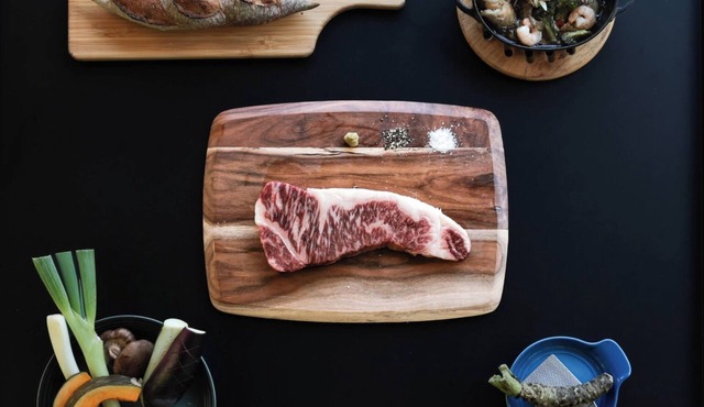 Akigawa beef and Hinode raw wasabi BBQ box break/Nishitama District Tokyo