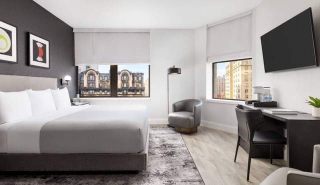 Arthouse Hotel New York City | Broadway View Deluxe King Room | Pets Allowed