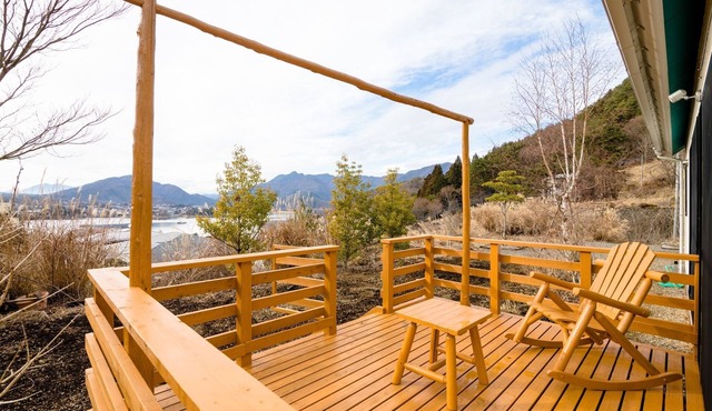 Barrel sauna openair bath dog run included L / Minamitsuru-gun Yamanashi