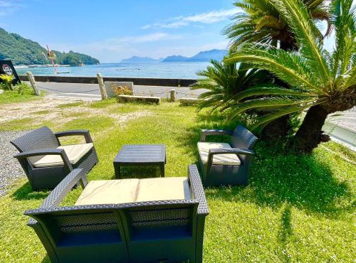 Beach Villa Tachibana目の前が海 ペット犬OK Max7名3ユニット BBQ SUP カヤック完備 サイクリング最適
