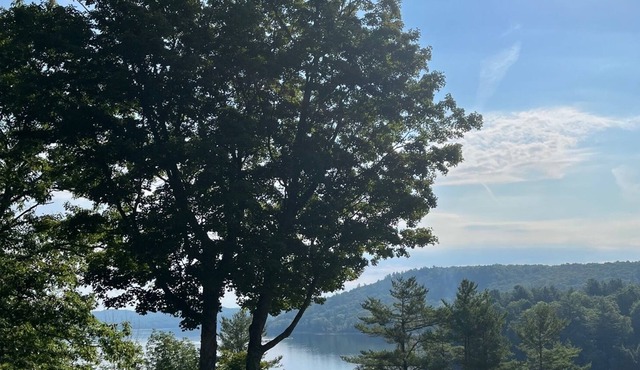 Beautiful Great Sacandaga lakefront home. Sleeps 8+. 96' private beach & dock.