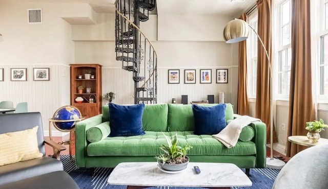 Bright Greenwich Village Loft w/Private Rooftop & City View