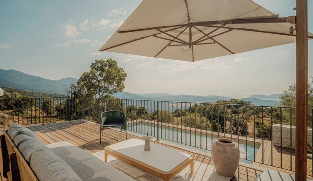 Casa Canalli: A Stunning Villa Nestled Among the Maquis with Ocean Views and a Private Heated Pool