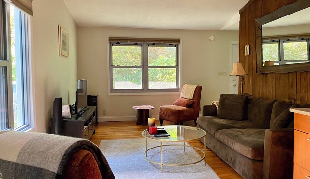 Catskill retreat, cozy and comfortable with wood fire and large yard!