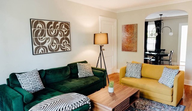 Chic 2BR Stay | Cozy Living & High-Speed WiFi