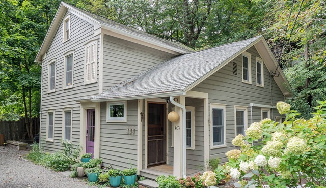 Chic Farmhouse Woodstock Saugerties Skiing HITS Hiking