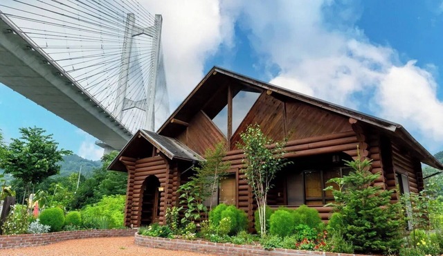 Chichibu Park Bridge Camp Base Entire log house fo/Chichibu City Saitama