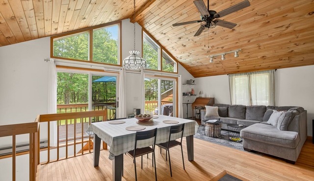 Cozy Catskills Cabin w/Wood-Fired Hot Tub, Firepit & Starry Skies