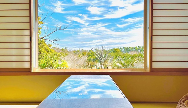 Cozy Villa w/Hot springs and Nature. ★Terrace BBQ