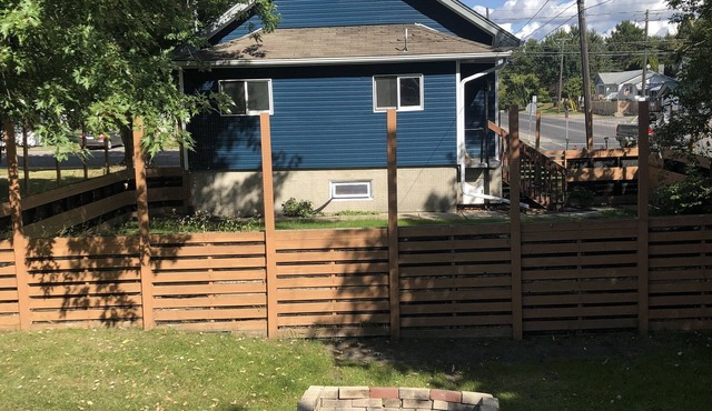 Cute centrally located house with a fenced in yard.