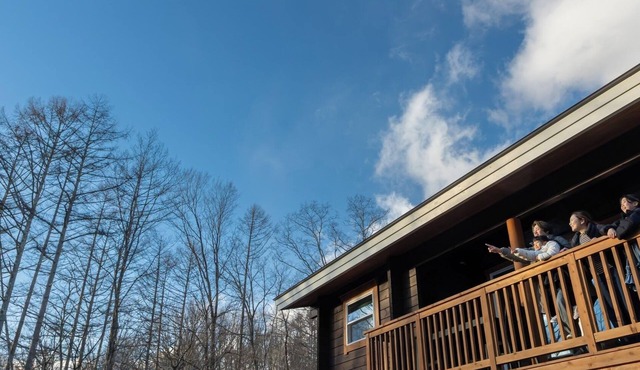 Deluxe cottage with kitchen for 6 people | Room on/North Dublin Yamanashi
