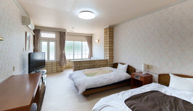 Deluxe Twin Room with bath 1st floor of the main building Free breakfast curry included Single /Shiso Hyōgo
