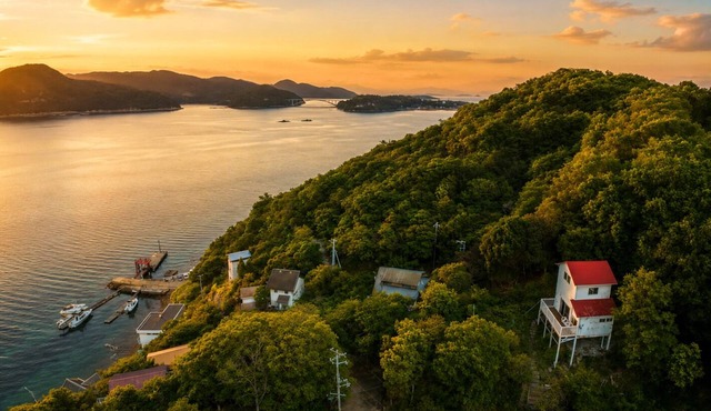 Designer Island Villa with Stunning Panoramic Sea Views