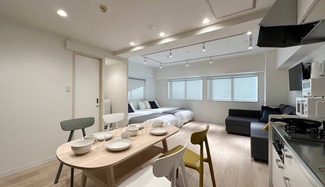 F style namiki Studio Apt Great Location for 6ppl