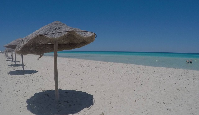 F2 floor secure residence with djerba swimming pool