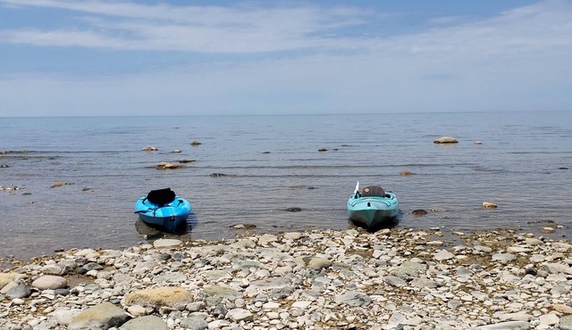 Find your Happy Place at this Lake Huron Cottage!