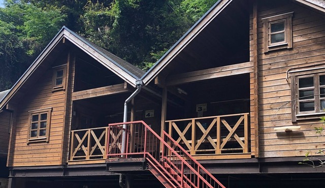 Finnish log house 3 with BBQ terrace/Kamo-gun Shizuoka