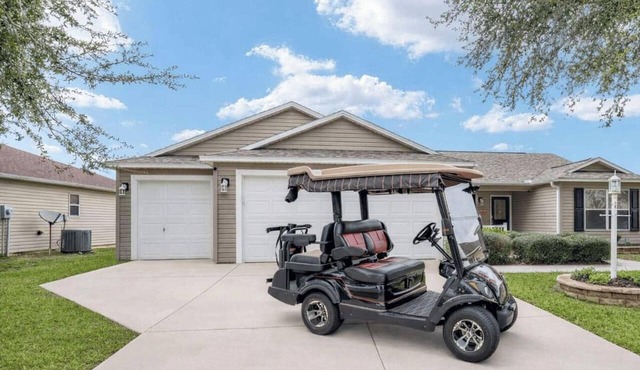 Freebird Nest-3 Bed-Golf Cart-Great Location