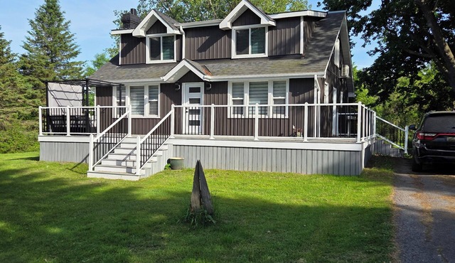 Full house with access to Napanee River and private dock on same property.