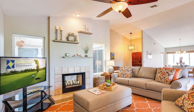 Golf Course Retreat in Sun Lakes w 3BR, Pool Access.