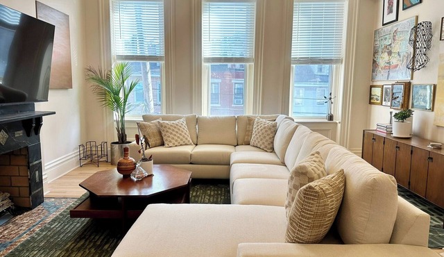 Grand Brownstone with Private Rooftop & Chef's Kitchen
