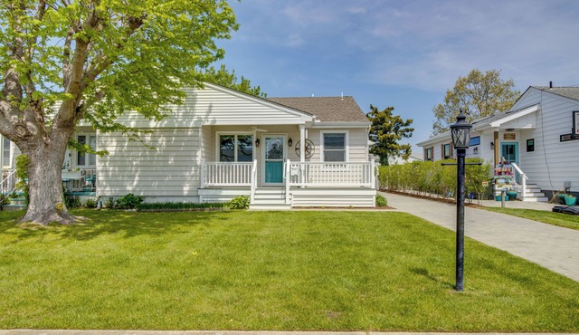 Half-Mi to Beach: Cape May Getaway w/ Deck & Yard!