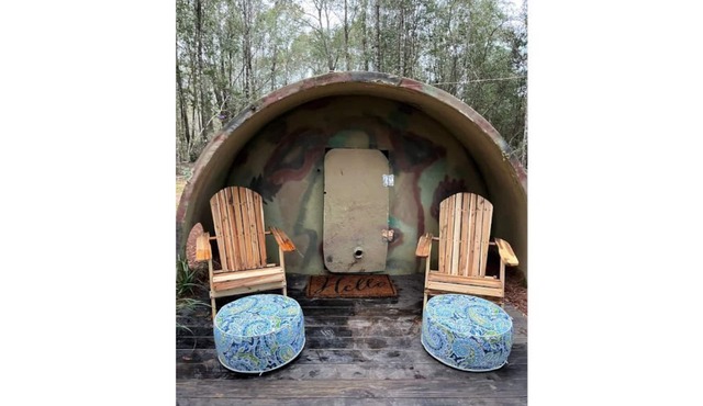 Hidden Bunker in the woods
