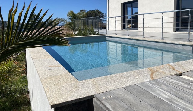 House Villa Livia swimming pool 500m from the beach