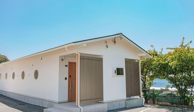 House with a natural hot spring and ocean views in all rooms/Kamogun Shizuoka
