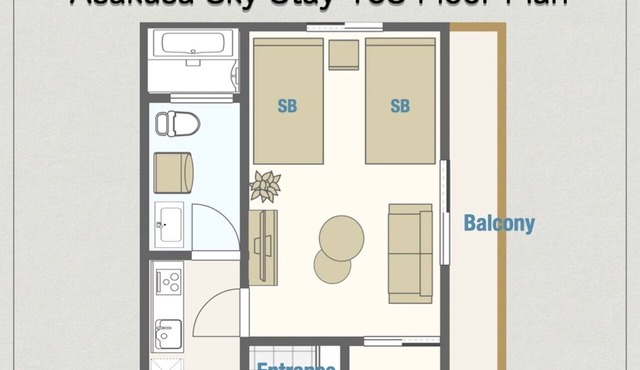 I want you to stay like you live Newly built apar/Sumida-ku Tokyo