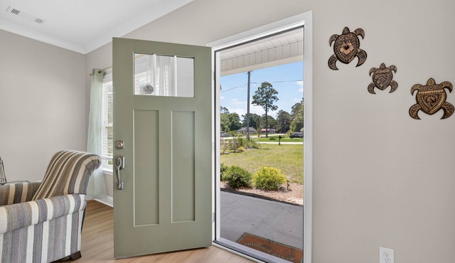 Introducing “Napping Turtle”a climate controlled cottagein Springfield, Georgia in Springfield