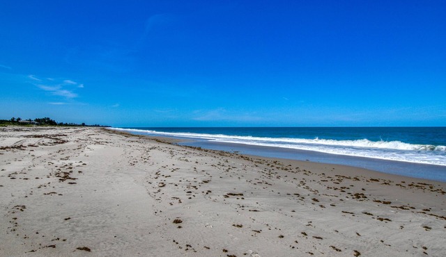 Inviting home with beach nearby, central AC, full kitchen, W/D, & dog-friendly